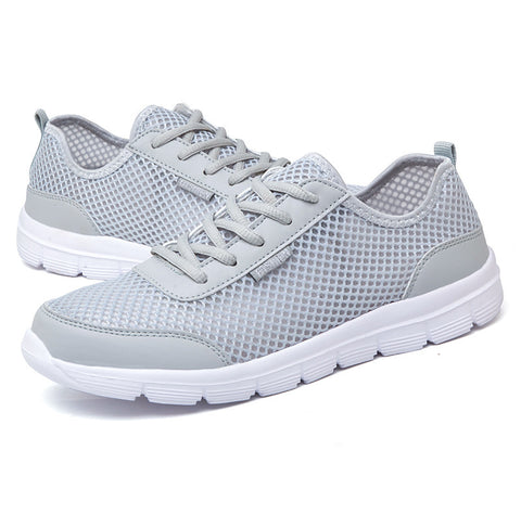 Cross-Border Large Size Fly Woven Sneakers Men's Shoes