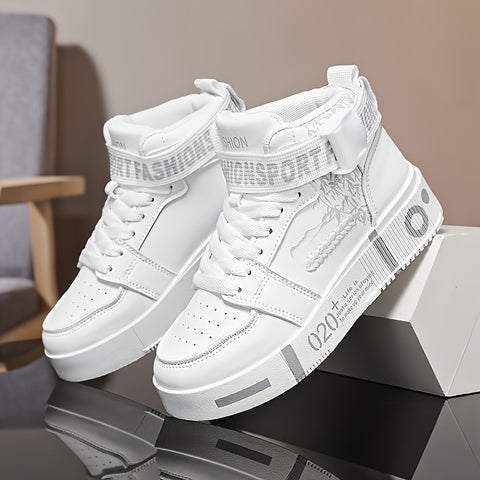 Men's Classic Low-Top Basketball Sneakers - Comfortable Lace-Up Hiking Shoes, Stylish Streetwear for All Seasons, Basketball Shoes