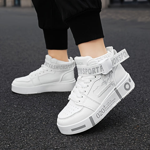 Men's Classic Low-Top Basketball Sneakers - Comfortable Lace-Up Hiking Shoes, Stylish Streetwear for All Seasons, Basketball Shoes