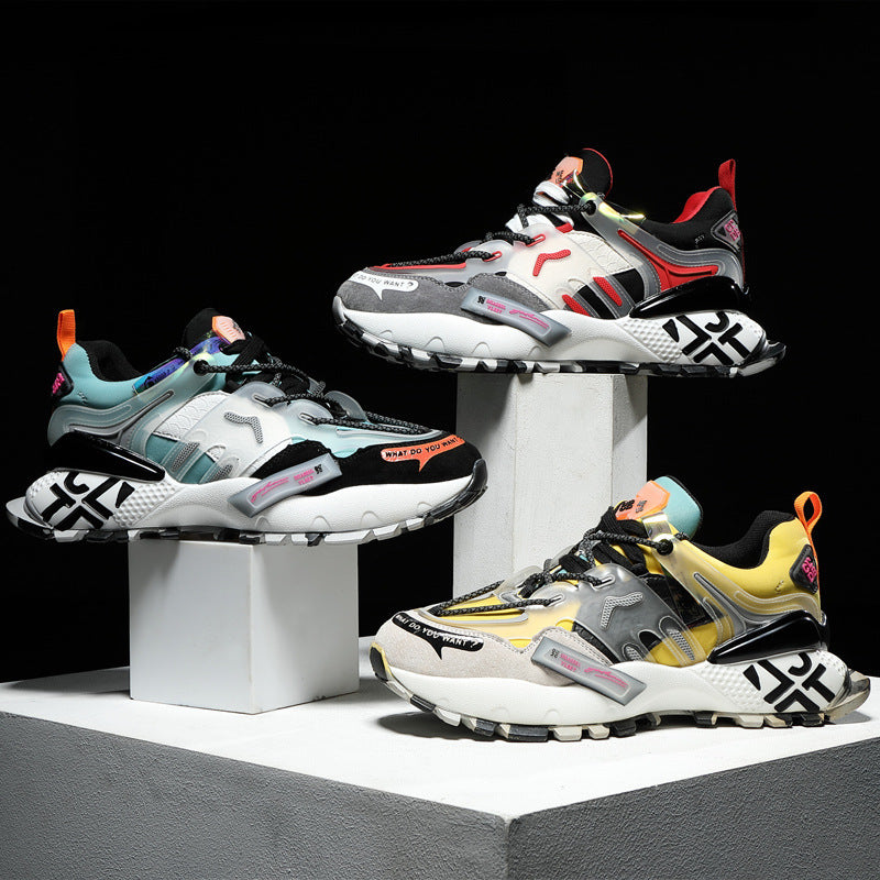 Men's and women's platform sneakers