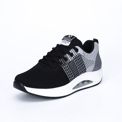 Air-Permeable Dance Shoes with Flying Mesh