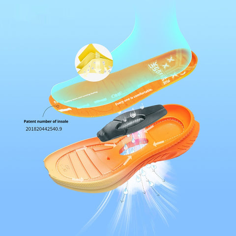 Shock Absorption And Rebound Running Shoes