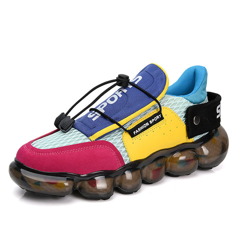 Outdoor Bubble Platform Retro Breathable Sneakers