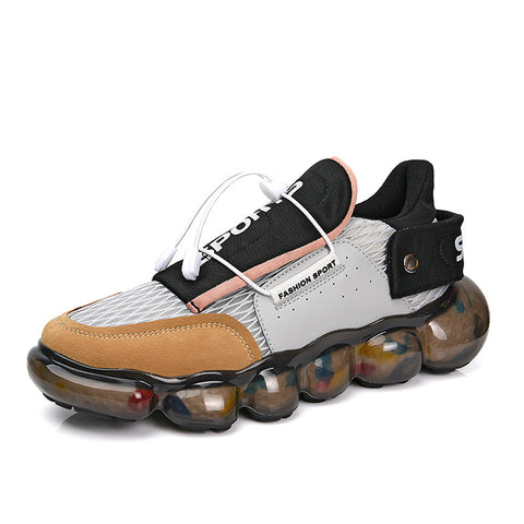 Outdoor Bubble Platform Retro Breathable Sneakers