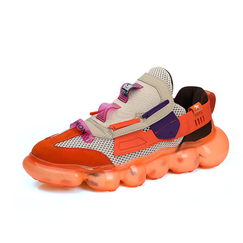 Outdoor Bubble Platform Retro Breathable Sneakers