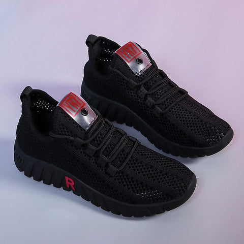 Women's Tennis Shoes Bottom Sneakers Gym Female Sport Walking Breathable Mesh Women's Sneakers Lightweight Sports Running Shoes