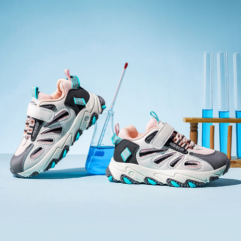 Charming Girl's Shoes, Big Children's Four Seasons Sports Shoes, New Leisure Children's Small White Shoes, Boys' Father Shoes