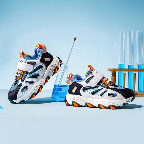 Charming Girl's Shoes, Big Children's Four Seasons Sports Shoes, New Leisure Children's Small White Shoes, Boys' Father Shoes