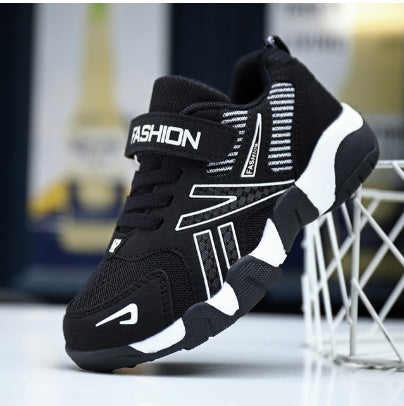 Sport Kids Sneakers Boys Casual Shoes For Children Sneakers Girls Shoes Leather Anti-Slippery Fashion Tennis Infantile Menino Mesh