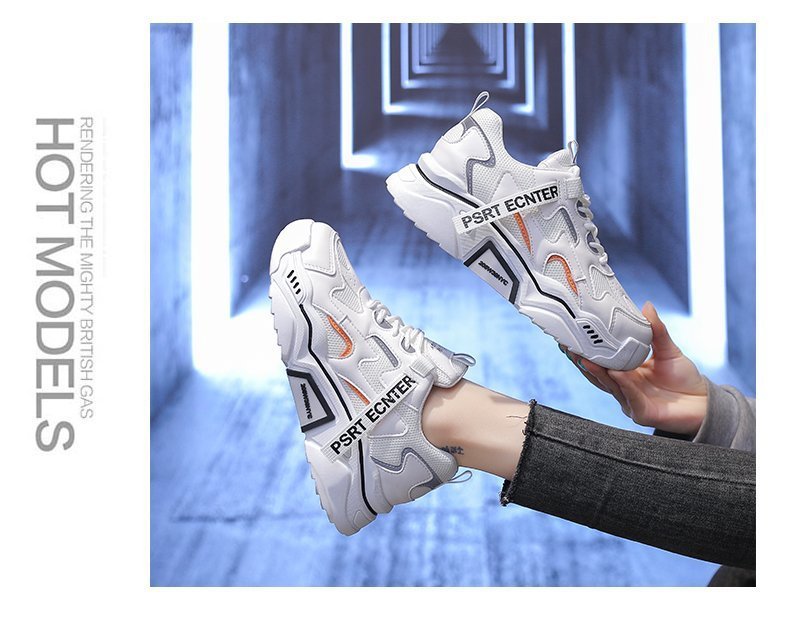 New Spring Women Sneakers Lightweight and Chunky Platform Fashion Casual Breathable Vulcanized Shoes