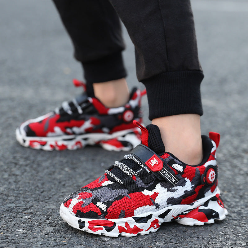 Boys' Breathable Mesh Children's Sneakers