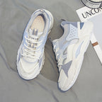 Fashionable Breathable Mesh Platform Sneakers
