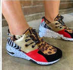 Color block casual sneakers