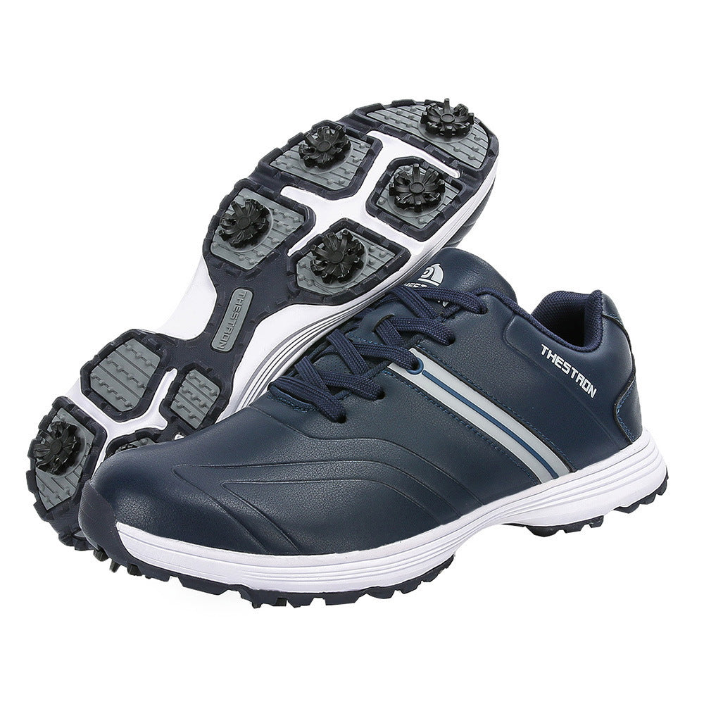 Men's Professional Waterproof Spikes Plus Size Golf Shoes