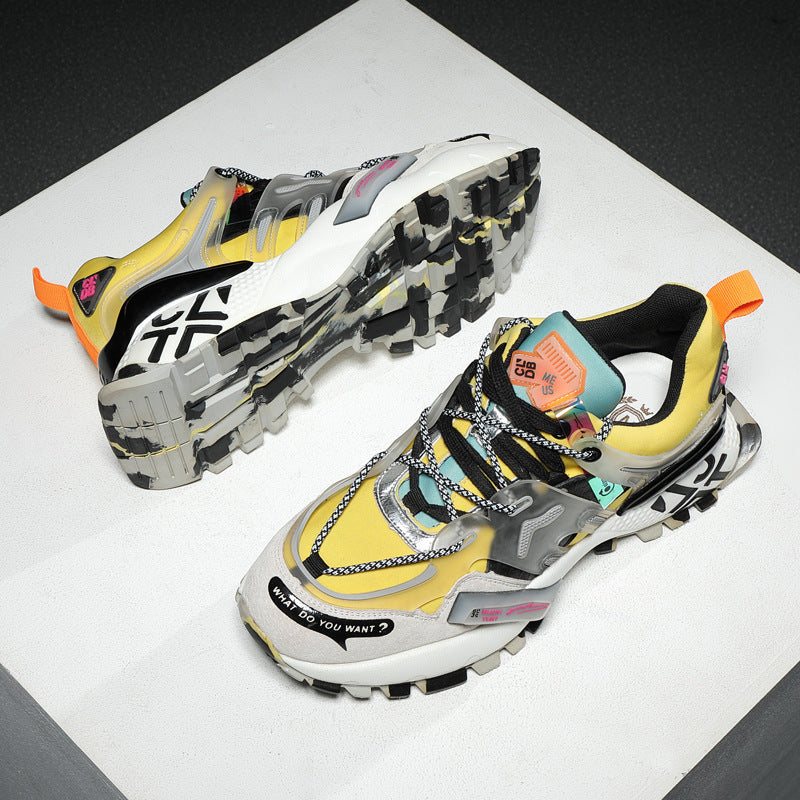 Men's and women's platform sneakers