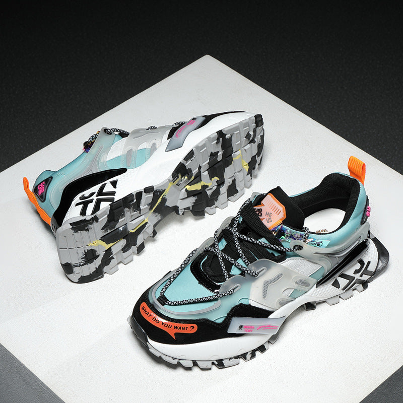 Men's and women's platform sneakers