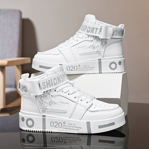 Men's Classic Low-Top Basketball Sneakers - Comfortable Lace-Up Hiking Shoes, Stylish Streetwear for All Seasons, Basketball Shoes