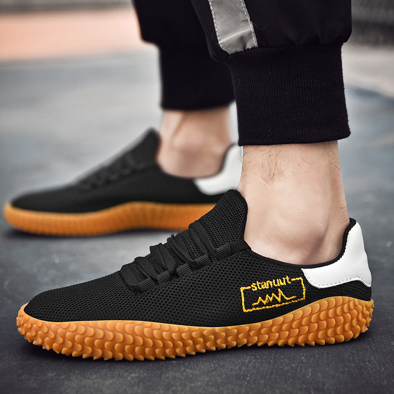 Mesh and Tendon Sole Sneakers