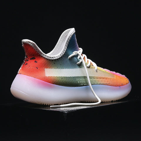 Flying woven breathable sneakers