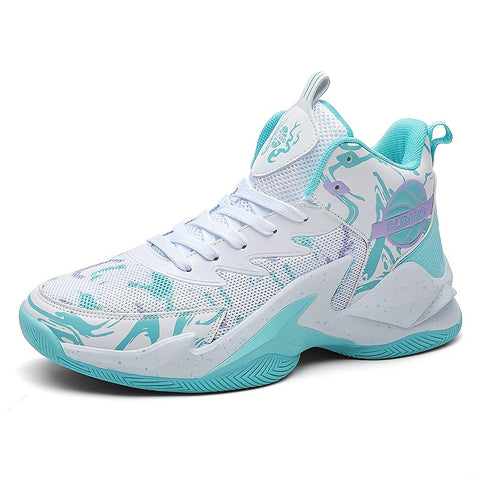 YTAT Men's Basketball Shoes High-Top Non-Slip Basketball Sneakers Comfortable Fashion Athletic Training Sport Shoes