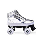 Led Rechargeable Double-Row Roller Skates