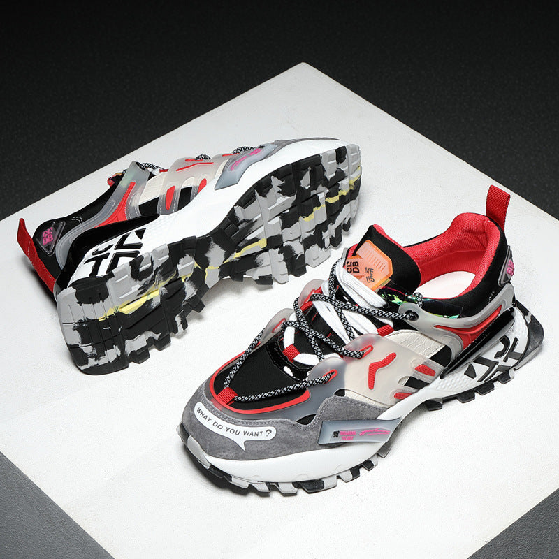 Men's and women's platform sneakers