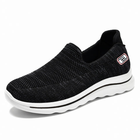 Women's Comfortable Breathable Middle-aged And Elderly Slip-on Sneakers