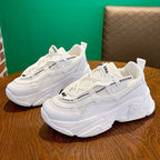 Dad Shoes Women's New Women's Shoes Thick-soled Casual Women's Student Tennis Sneakers