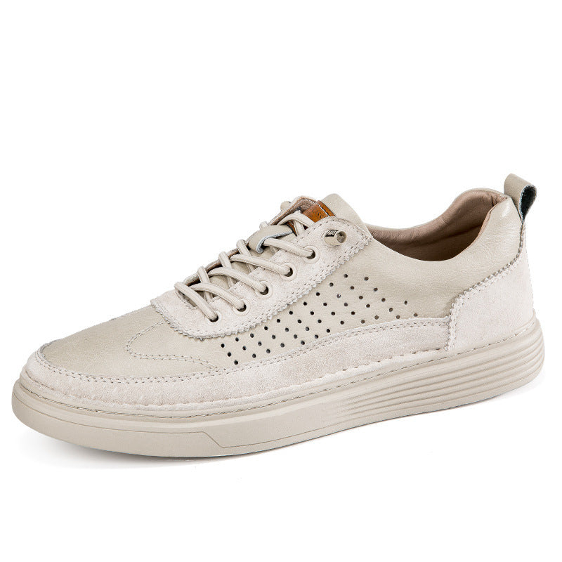 Summer Men's Shoes Thin Perforated Sneakers Sports Casual Shoes