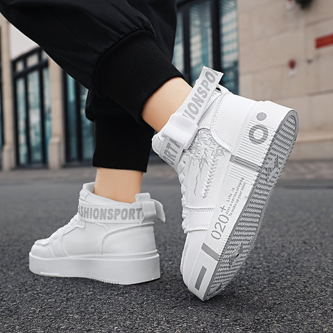 Men's Classic Low-Top Basketball Sneakers - Comfortable Lace-Up Hiking Shoes, Stylish Streetwear for All Seasons, Basketball Shoes