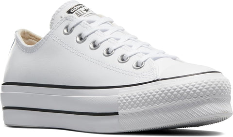 Women'S Chuck Taylor All Star Lift Platform Leather Low Top Sneaker