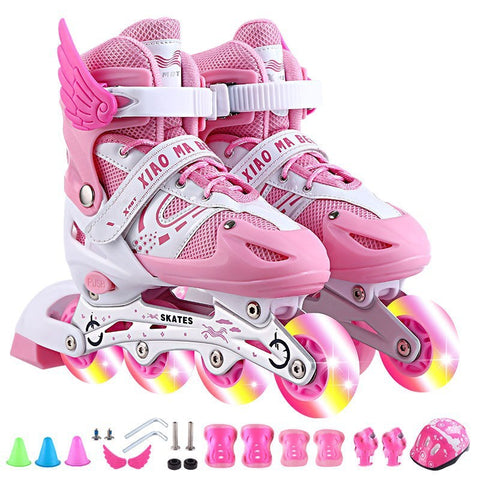 Kids Roller Skates Skating Shoes Boys And Girls