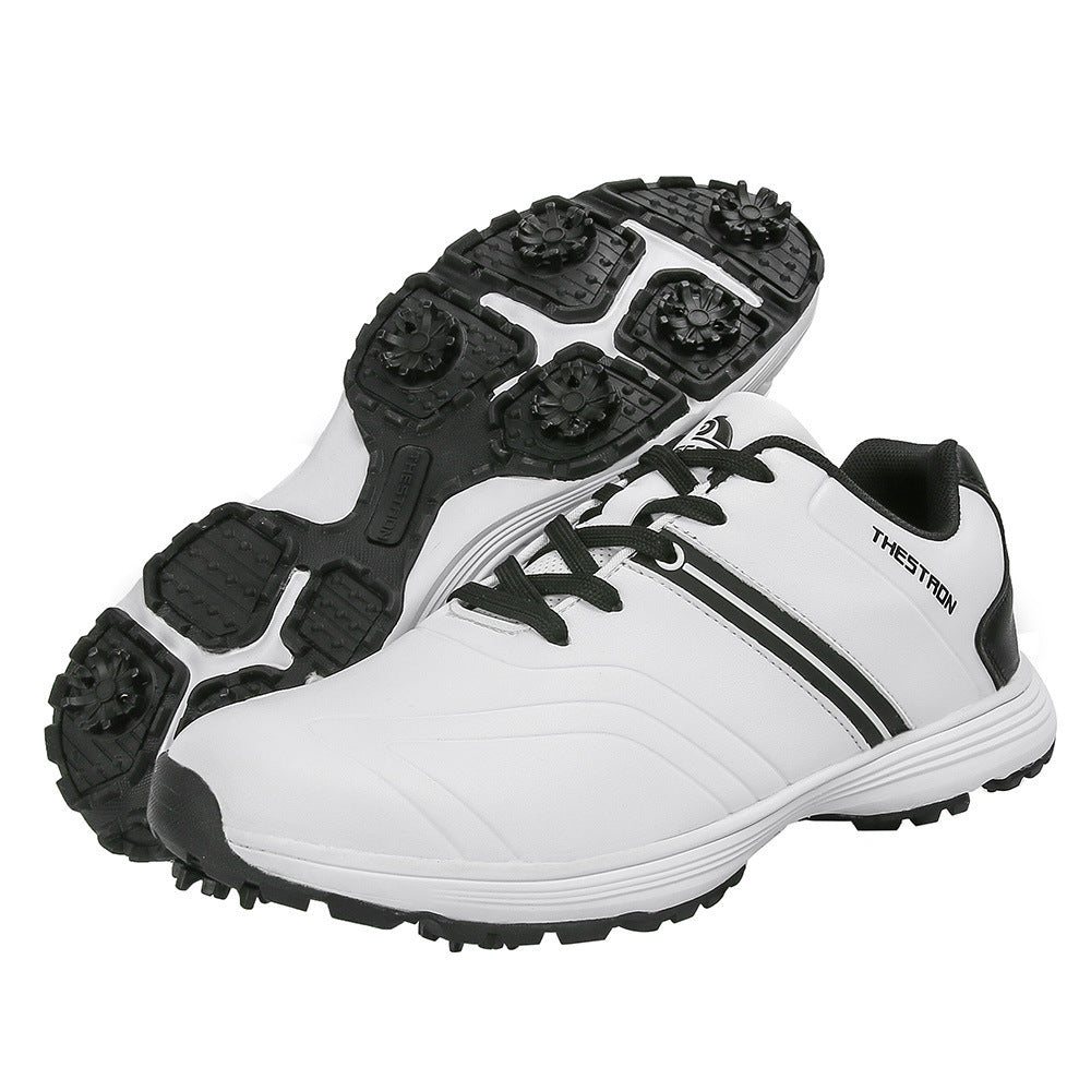 Men's Professional Waterproof Spikes Plus Size Golf Shoes