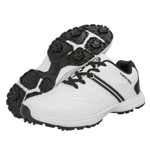 Men's Professional Waterproof Spikes Plus Size Golf Shoes