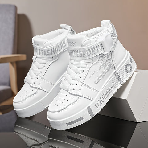 Men's Classic Low-Top Basketball Sneakers - Comfortable Lace-Up Hiking Shoes, Stylish Streetwear for All Seasons, Basketball Shoes