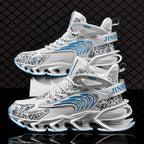 Men's Printed Graffiti Casual Sneakers