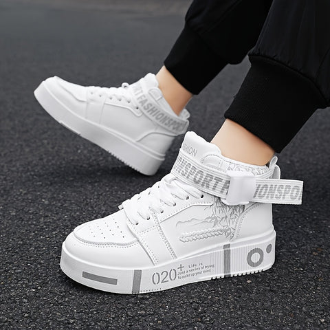 Men's Classic Low-Top Basketball Sneakers - Comfortable Lace-Up Hiking Shoes, Stylish Streetwear for All Seasons, Basketball Shoes