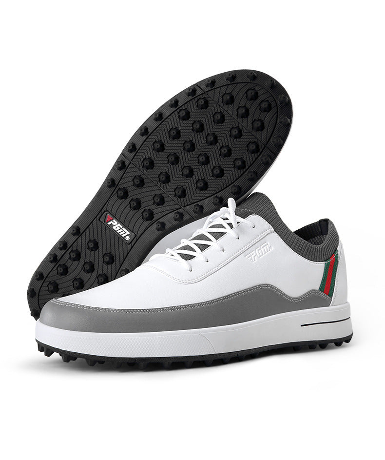 Golf Shoes Men's Waterproof Spinning With Movable Nail Sports