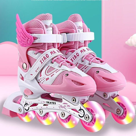 Kids Roller Skates Skating Shoes Boys And Girls