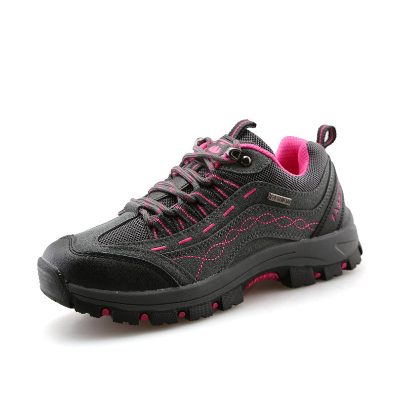 Travel Outdoor Thick Bottom Non-slip Wear-resistant Sneakers