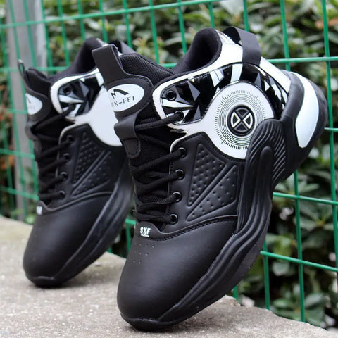 Basketball Shoes For Men High-Top Sneakers Men Outdoor Breathable Non-Slip Athletic Fashion Tennis Sport Shoes Male Zapatillas