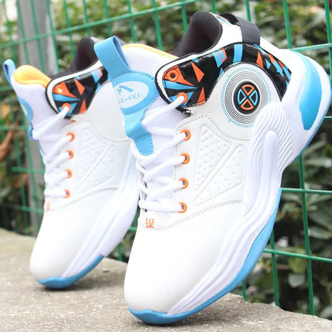 Basketball Shoes For Men High-Top Sneakers Men Outdoor Breathable Non-Slip Athletic Fashion Tennis Sport Shoes Male Zapatillas