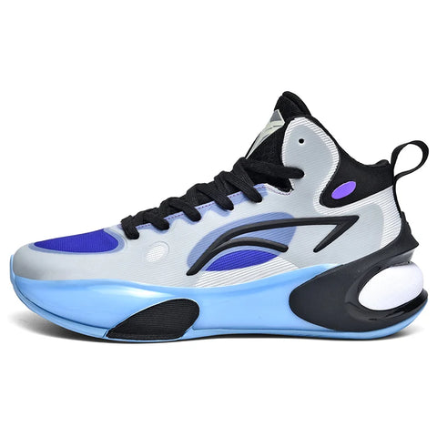 Latest Design Shock-Absorption Composite Sole Professional Cool Hot Pink Basketball Sneakers