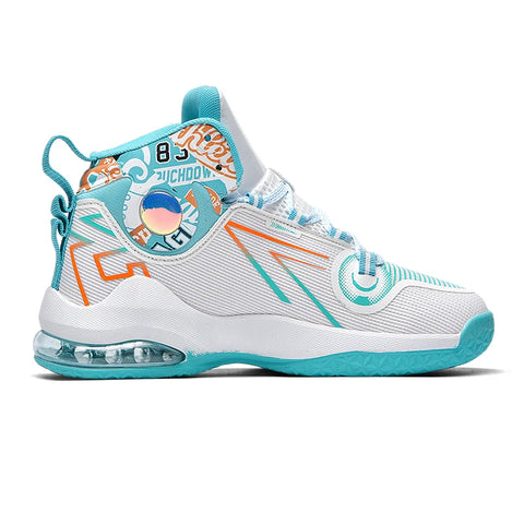 Men's Basketball Sneakers Height Increasing Basketball Style Shoes for Summer & Spring Comfortable Walking Shoe