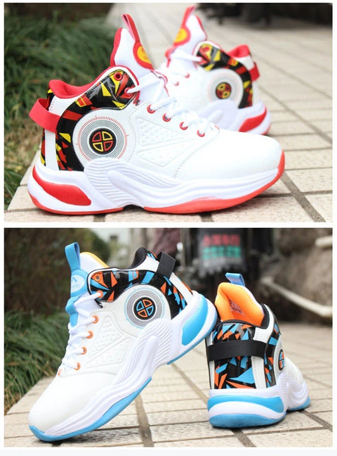 Basketball Shoes For Men High-Top Sneakers Men Outdoor Breathable Non-Slip Athletic Fashion Tennis Sport Shoes Male Zapatillas