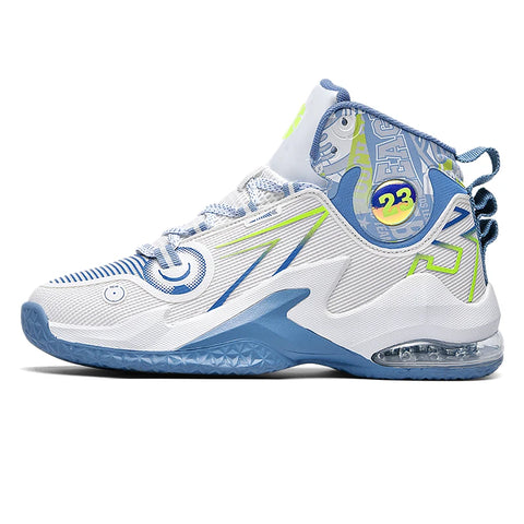 Men's Basketball Sneakers Height Increasing Basketball Style Shoes for Summer & Spring Comfortable Walking Shoe