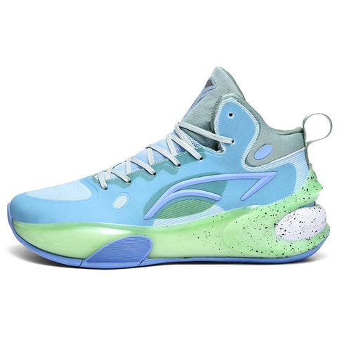 Latest Design Shock-Absorption Composite Sole Professional Cool Hot Pink Basketball Sneakers