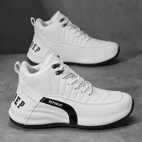 2025 Fashionable Sneakers High-Top Basketball Shoes for Men Sports Sneakers - Ankle Support Trainers Court Free Shipping Leisure
