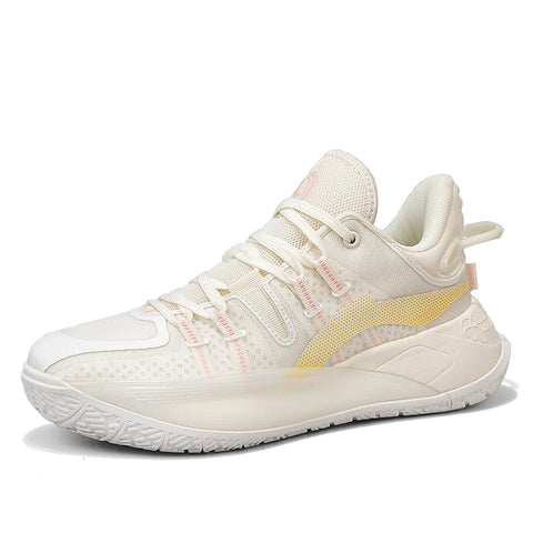 Basketball Shoes Men Breathable Sneakers for Men's Mesh Non-slip Casual Cushioning Shoes Training Athletic Basketball Sneakers