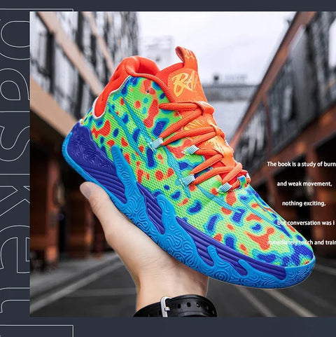 2025 New Basketball Shoes Men Breathable Comfortable Sneakers Training Sports Basketball Sneakers Women Shoes